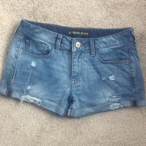 Express Jean Shorts